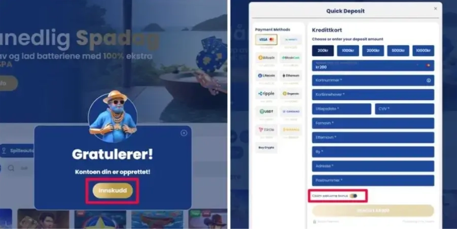 Les analyser om casino på nett